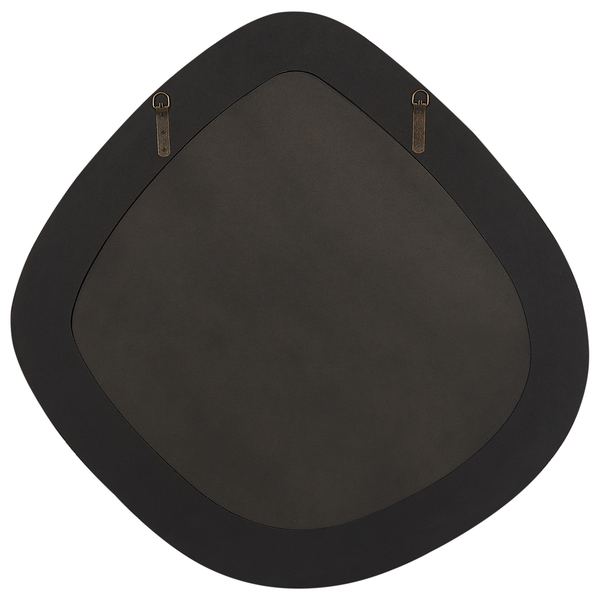 Rückseite eines Spiegels mit Aufhängungen