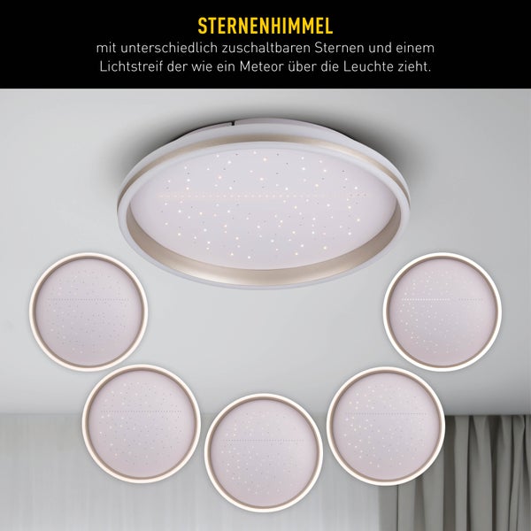 Deckenleuchte mit Sternenhimmel-Effekt