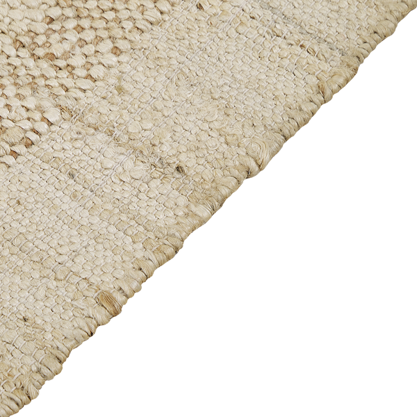 Teppich YELMEZ Beige 80 x 150 cm Jute