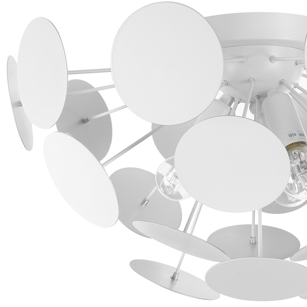 Deckenlampe MARITSA Metall Weiß
