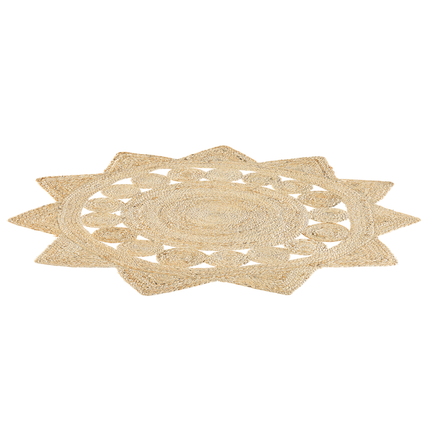 Teppich ARABAN Beige ø 120 cm Jute