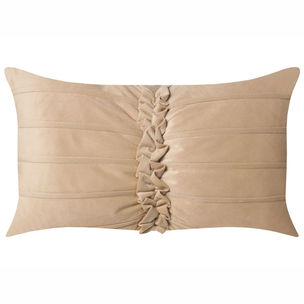 Dekokissen mit Rüschen-Design