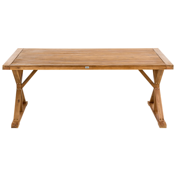 Gartentisch CALABRITTO 90 cm 180 cm Akazienholz Braun