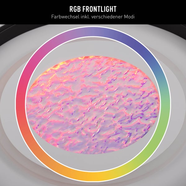 Runde LED Deckenleuchte mit modernem Design