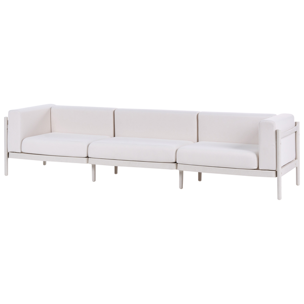 Langes Sofa mit Bezug