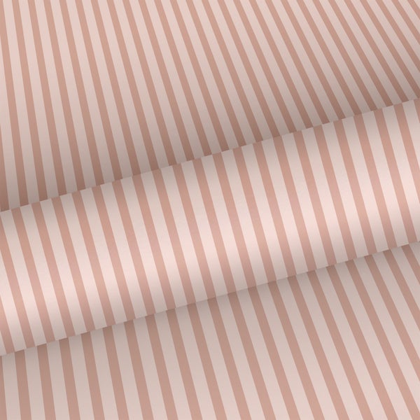 Sanders und Sanders Tapete Streifenmuster Rosa - 50 x 900 cm - 935385
