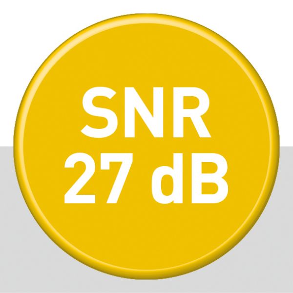 SNR Wert 27 dB