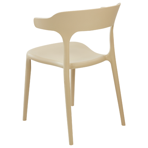Esszimmerstuhl 8er Set GUBBIO Sandbeige
