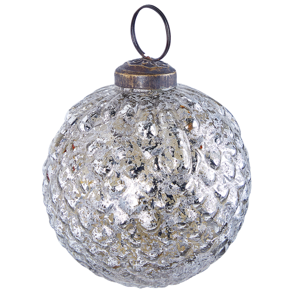 Christbaumkugel mit Muster