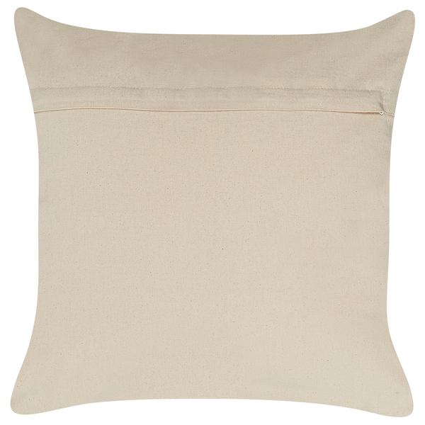 Dekokissen OUJDA Baumwolle 50 x 50 cm Kupfer Geometrisches Muster