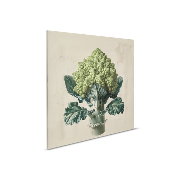 Leinwandbild mit Romanesco-Motiv