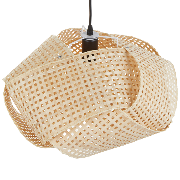 Hängeleuchte HALIL Bambusholz Beige