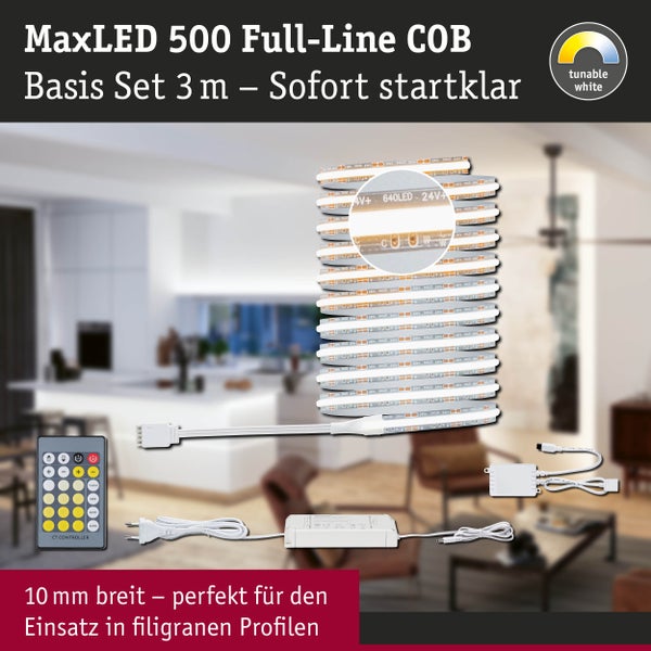 LED Streifen mit Anschluss und Klebestreifen