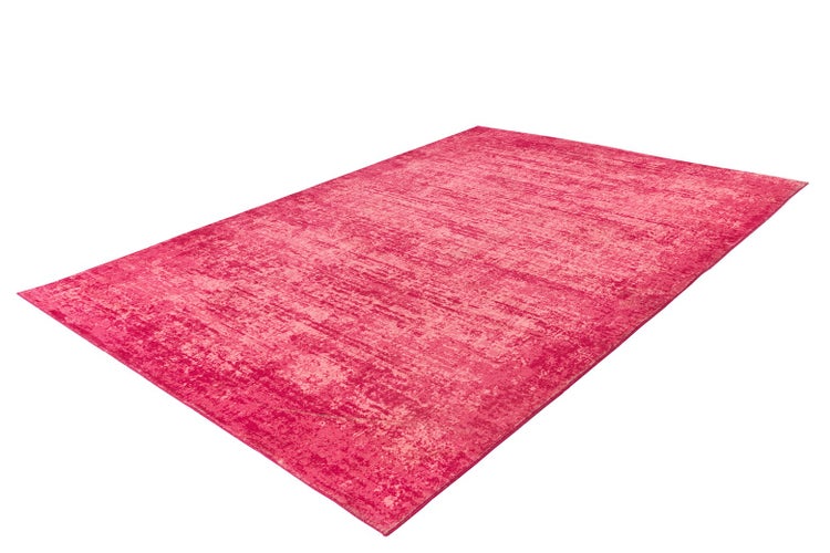 Kurzflor Teppich Quinlan Pink Modern, Vintage-Design 80 x 150 cm