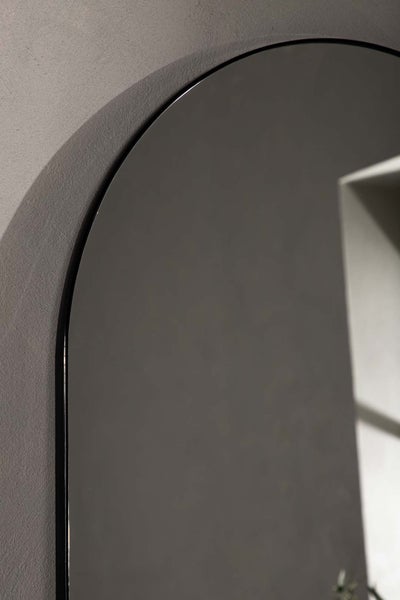 Sarasota Spiegel schwarz. 66 X 3 X 193 cm