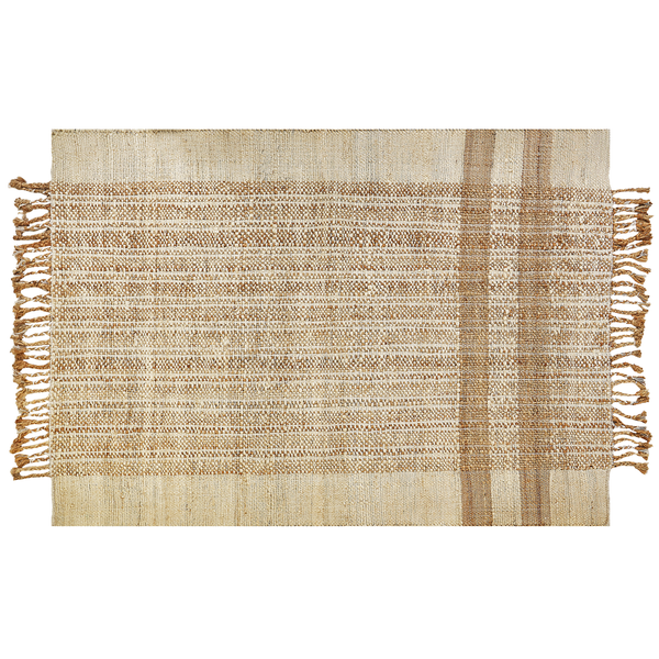 Teppich ORTAOBA Beige 160 x 230 cm Jute