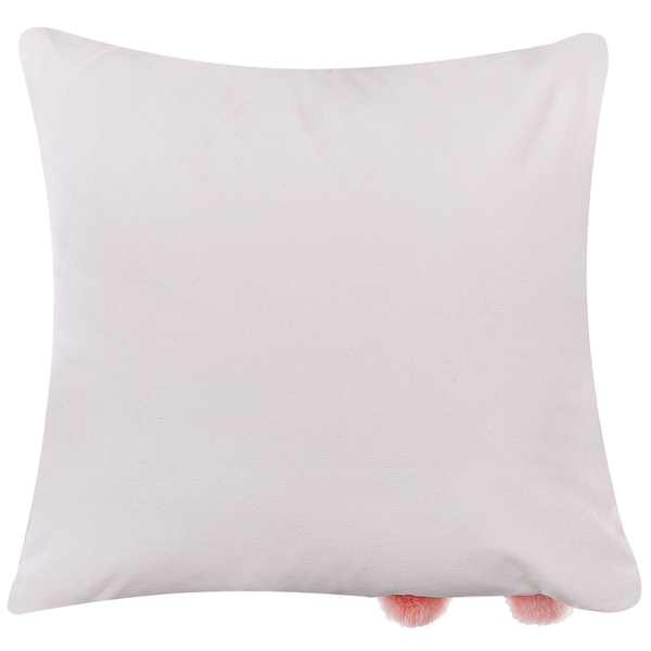 Dekokissen 2er Set PHLOX Baumwolle 45 x 45 cm Weiß