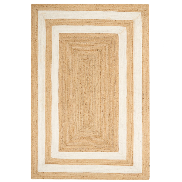 Teppich GEMEREK 160 x 230 cm Jute Beige
