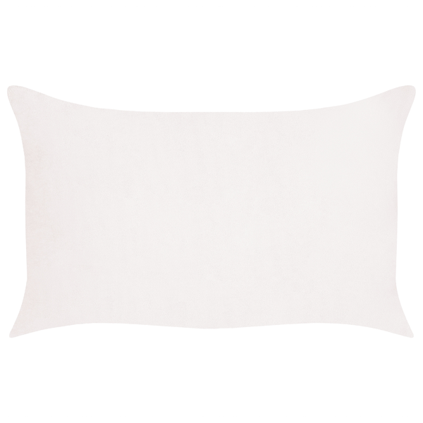 Dekokissen 2er Set MILLET Cord 30 x 50 cm Cremeweiß Geometrisches Muster
