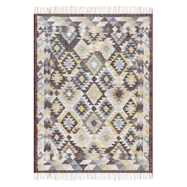 Teppich FENER Bunt 140 x 200 cm Jute