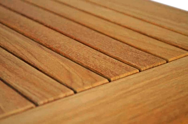 Teak Klapptisch rund 90 cm premium wetterfest für Balkon Terrasse Balkon