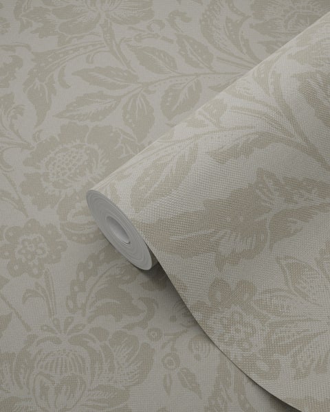 Origin Wallcoverings Tapete Blumen Creme-Beige - 53 cm x 10.05 m - 347026
