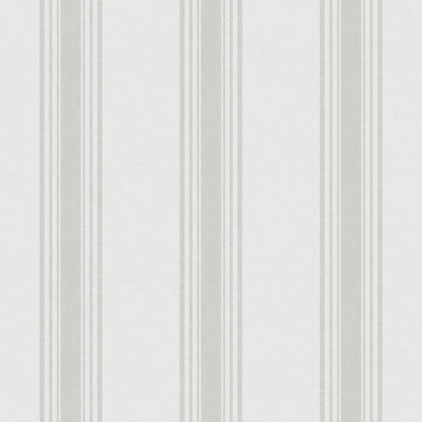 Sanders und Sanders Tapete Streifen Grau - 53 cm x 10 m - 640205