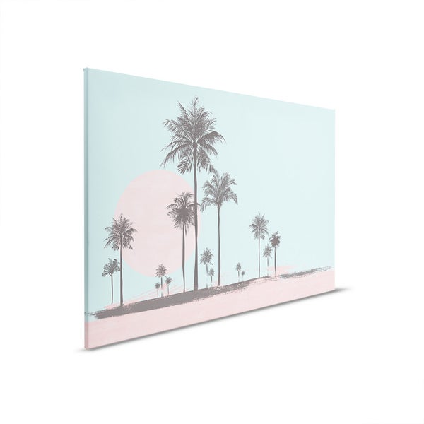 Leinwandbild mit Palmenmotiv