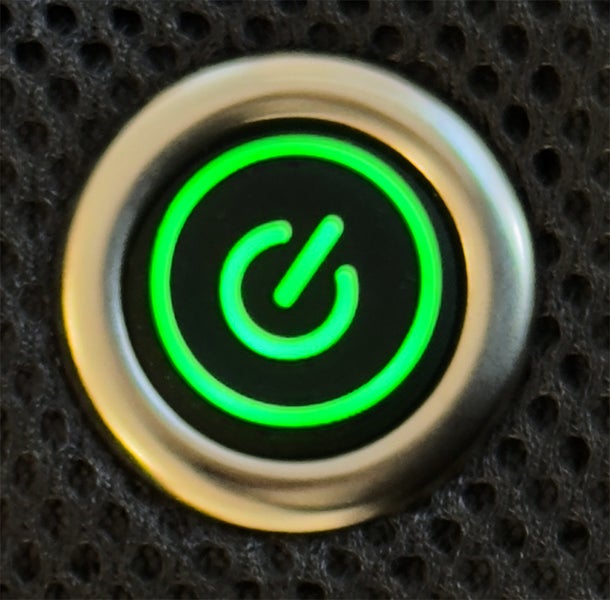 Grüner Ein- beziehungsweise Ausschalter