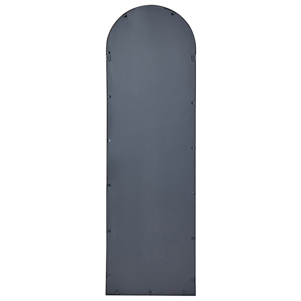 Wandspiegel AJAIN 45 cm 146 cm Metall Schwarz