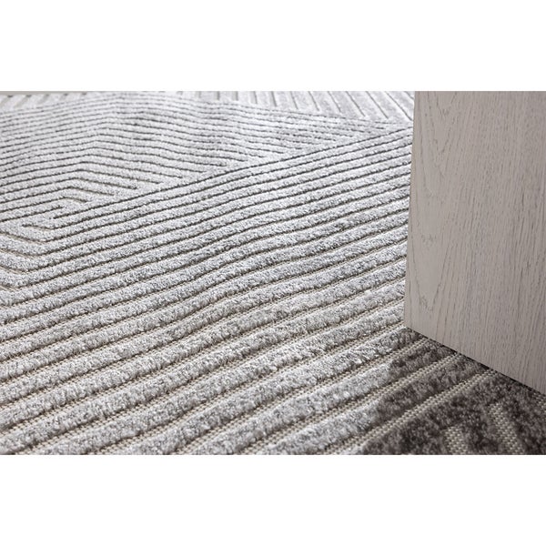 Aron Teppich 200x290 cm grau. 200 X 290 X 2 cm