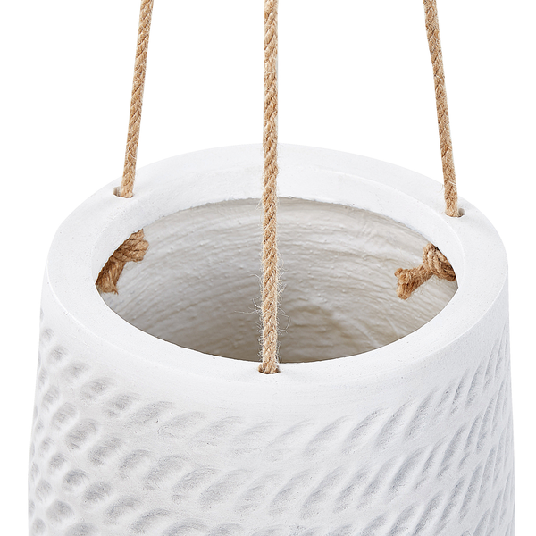 Blumenkübel LIVADIA 20 cm Cremeweiß