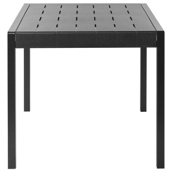 Gartentisch BARTICA 81 cm 84 cm Schwarz