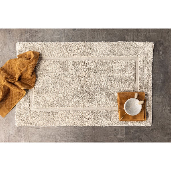 William Badematte 80x50cm Beige. 50 X 80 X 1 cm