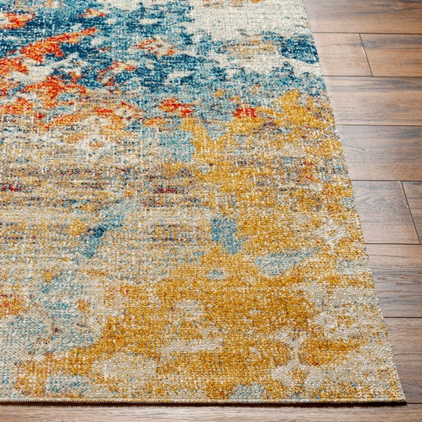 In-/Outdoor-Teppich Gelb/Blau 120x170 cm MONA