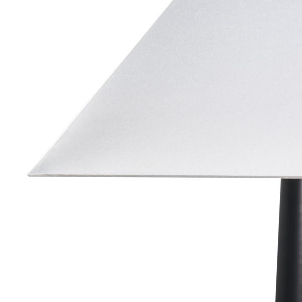 Detailaufnahme eines Lampenschirms einer Tischleuchte