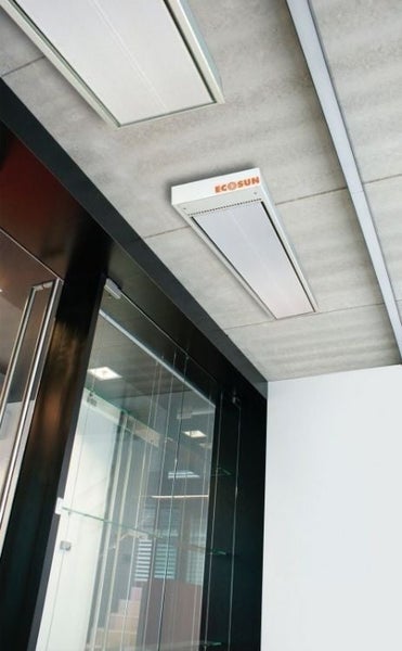 Infrarotpanel Fenix Ecosun S+ HT 1800W Aluminium Weiß inkl. hoher Wärmeeffizienz & korrosionsbeständiger Pulverbeschichtung