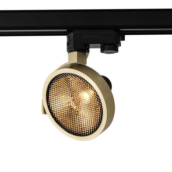 Moderner 3-Phasen-Schienenstrahler Gold - Master 111 Honey