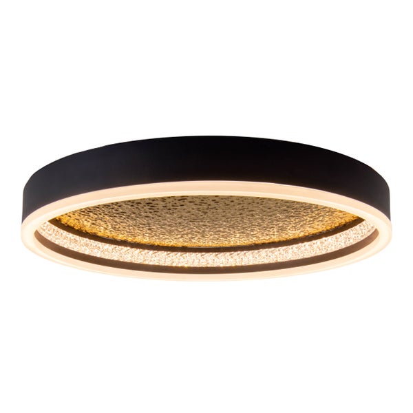 Runde Deckenleuchte mit strukturierter Oberfläche