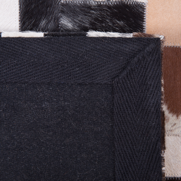 Teppich CESME Bunt 80 x 150 cm Echtleder