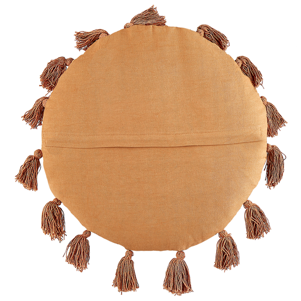 Dekokissen 2er Set MADIA Baumwolle 45 x 45 cm Orange Ohne Muster