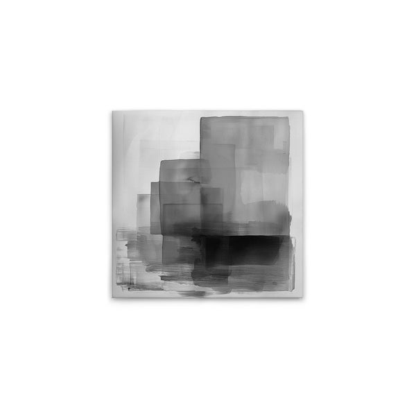 Abstraktes Gemälde mit Rechteckformen