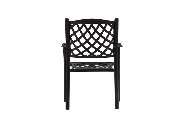 Òbidos Gartenstuhl braun. 4er Set