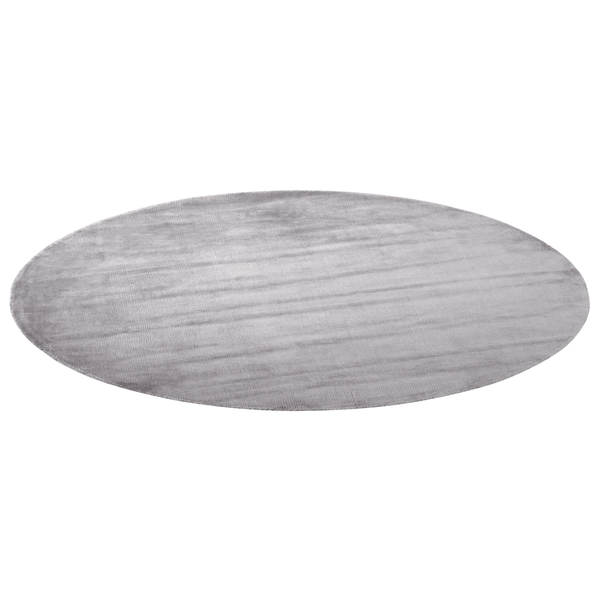 Teppich GESI II Hellgrau ø 140 cm Viskose