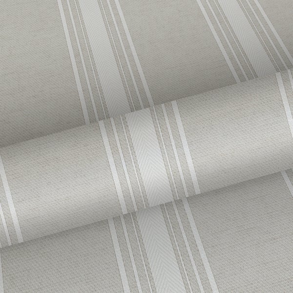 Sanders und Sanders Tapete Streifen Beige und Weiß - 53 cm x 10 m - 640204