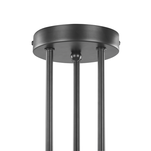Deckenlampe KIDANE Metall Schwarz