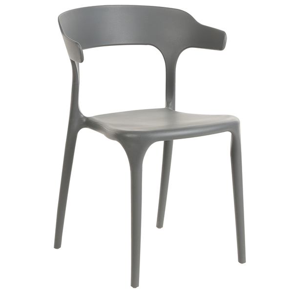 Esszimmerstuhl 8er Set GUBBIO Grau