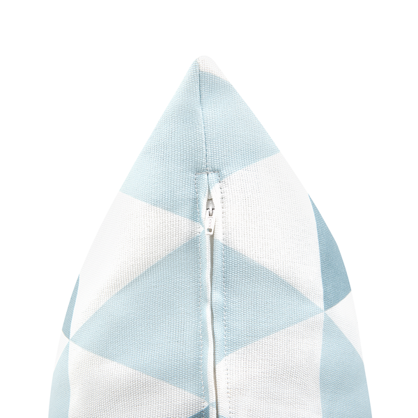 Gartenkissen TRIFOS Geometrisches Muster 40 x 70 cm Blau