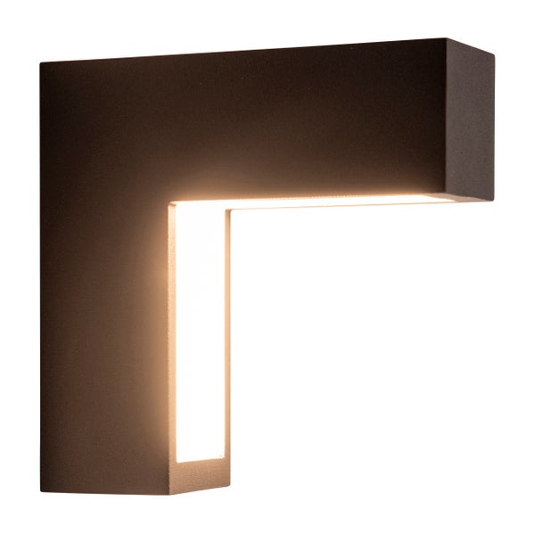 Moderne LED-Tischleuchte mit geschwungenem Design und silberfarbenem Finish