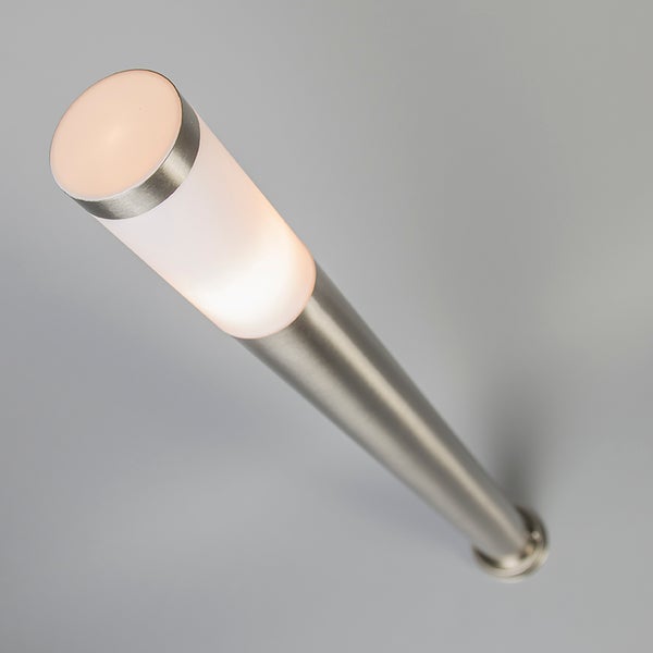Moderne Außenleuchte Mast Stahl 110 cm IP44 - Rox